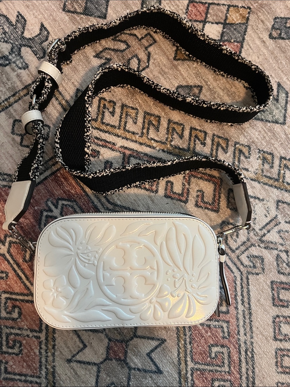 Tory Burch White Crossbody